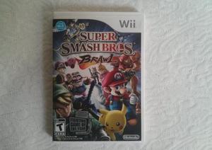 Super Smash Bros Wii En Excelente Estado !!!