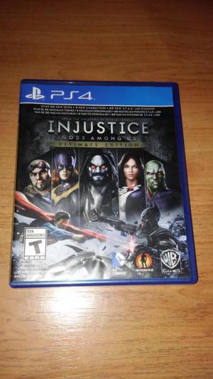 Video juego PS4 INJUSTICE Ultimate edition.