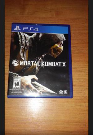 Video juego PS4 MORTAL COMBAT X