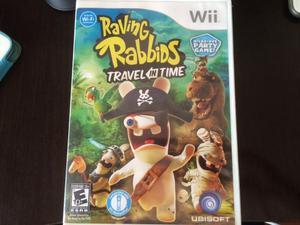 juego de wii: Raving Rabbids Travel In time