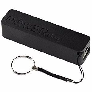 Cargador Power Bank No Bateria No Cable Usb Negro