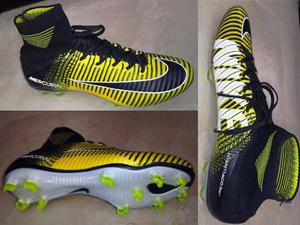 Guayos Para Cancha Pasto Natural Nike Mercurial