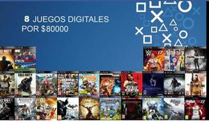 Juegos Digitales Ps3 Servico Exclusivo.