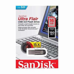 Memoria Usb Sandisk 3.0 Sandisk Ultra Flair 16 Gb