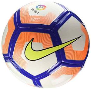Nike La Liga De Tono Del Balón De Fútbol (blanco / Naranja