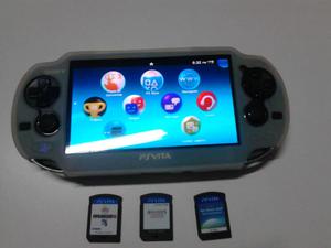 PSVITA CON TRES JUEGOS BARATO