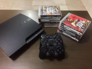 Playstation 3 Full con 15 juegos originales