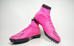 Sintetica Bota Nike Rosa Mercurial Mujer + Obsequio + Envío