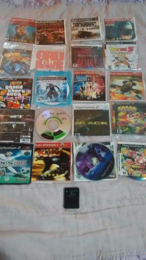 Vendo Juegos de Play 2