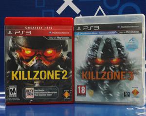 Vendo Pack Killzone 2 y Killzone 3 PS3