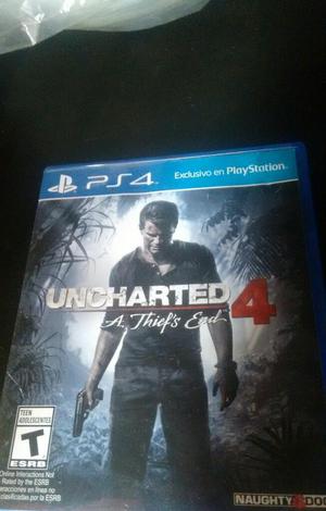 Vendo Uncharted 4 Ps4
