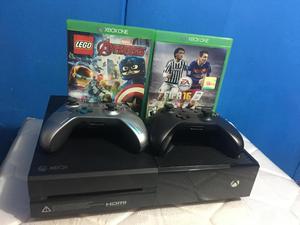 Xbox One 500 Gb 2 Juegos Físicos Originales 2 Controles