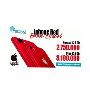 iPhone 7 Rojo Nuevo Factura Original