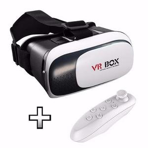 Gafas Realidad Virtual Vr Box 3d + Control Remoto Bluetooth