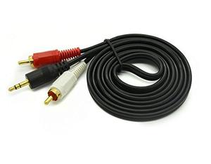 Mocase 1.5m Jack 3.5mm To 2 Rca Audio Cable !