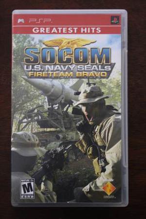 Socom U.s. Navy Seals Fireteam Bravo Psp