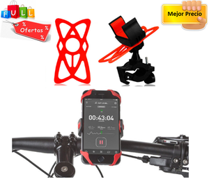 Soporte universal Celular GPS Bicicleta MTB Moto seguro