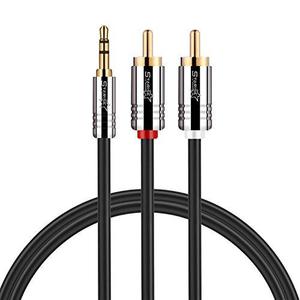 Starise 3.5mm Male To 2rca Male Audio Auxiliary !