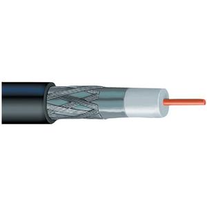 Vextra V621bb Sólido Cobre Cable Coaxial Rg', Negro