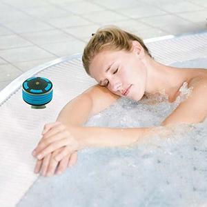 Wireless Shower Speaker - Bluetooth Waterproof !