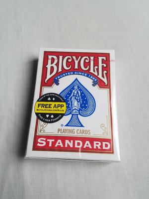 Cartas Bicycle Standard Roja/negra 12c/u