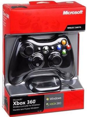 Control Xbox 360 Inalambrico Para Xbox Y Pc Microsoft