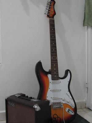 Guitarra Electrica Texas Más amplificador