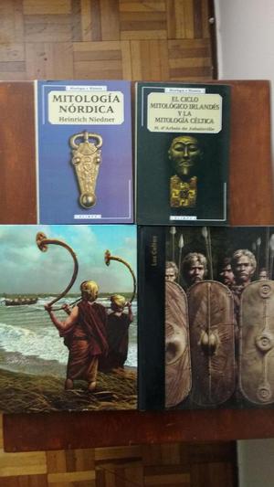 Libros MItologia nordica y celta Vikingos