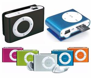 Reproductor Mini Mp3 Shuffle Ranura Micro Sd Bateria 8hrs