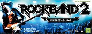Rock Band 2 Xbox 360 Independiente De La Guitarra