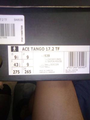 Vendo Guayos Ace Tango 17.2 Tf
