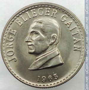 Vendo moneda de 50 centavos de Gaitan