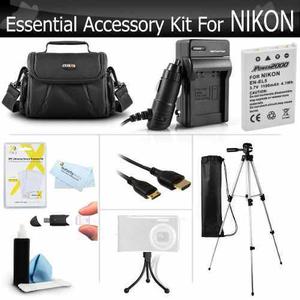 Accesorio Esencial Kit Para Nikon Coolpix P100 P500 P