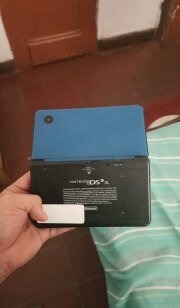 Nintendo Ds Xl Azul Con Cargador Original Y R4 De 8gn