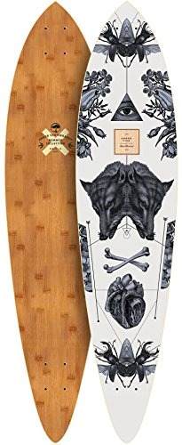 Skateboard Eje 42 Atemporal Bambú Longboard Deck