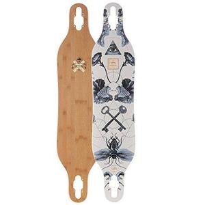 Skateboard Eje Eje Bambú Serie Longboard Deck,