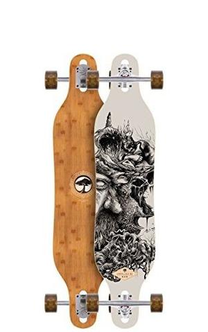 Skateboard Árbol Bambú Eje Completa Skate Board
