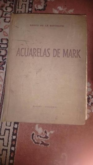 Vendo Libro Acuarelas de Mark
