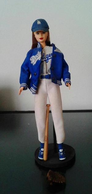 Barbie Baseball Los Angeles De Colección Original