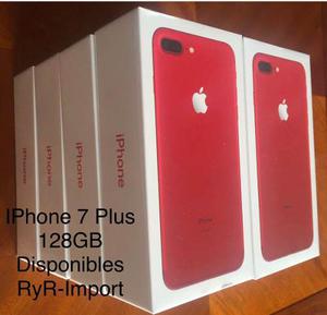 Iphone 7 Plus 128gb, Edicion Especial Red. Entrega Inmediata