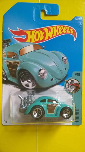 Volkswagen Beetle Tooned Hotwheels 1/64 Diecast Nuevo