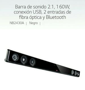 Barra de Sonido Lg 160w