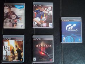 Combo de video juegos PS3