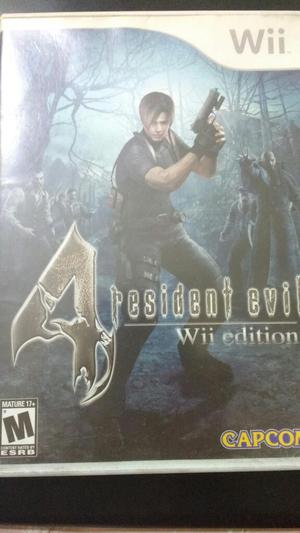 Juego Resident Evil 4 de Wii