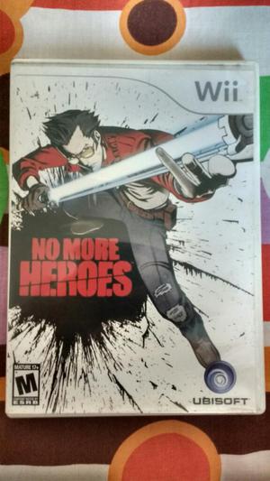 Juego de Wii No More Heroes