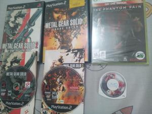 Metal Gear Coleccion Play 2 Xbox 360 Psp
