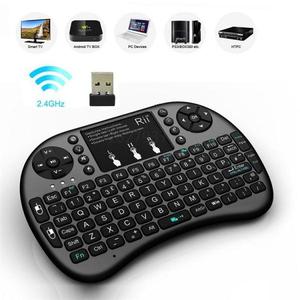 Mini teclado inteligente para Smart TV, PC, Mac, OS, Linux,