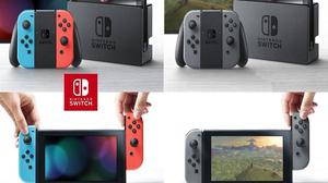 Nintendo Switch Gris y Azul/Rojo nuevas selladas entrega