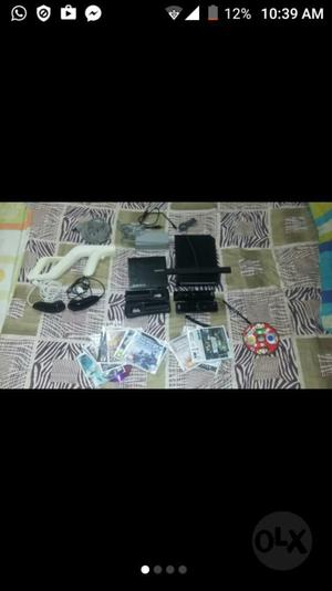 Nintendo Wii Negro en Perfecto Estado