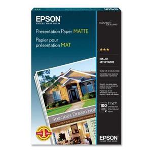 Presentación Epson Papel Mate (11x17 Pulgadas, 100 Hojas) (